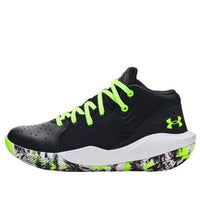 (PS) حذاء Under Armour Jet '21 'Black Lime' 3024795-007