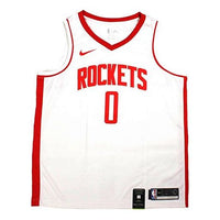 سترة رياضية لكرة السلة من Nike Rockets Westbrook 0 باللون الأبيض BV7990-104
