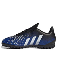 (GS) حذاء adidas Predator Freak.4 Turf باللون الأسود والأزرق FY0635