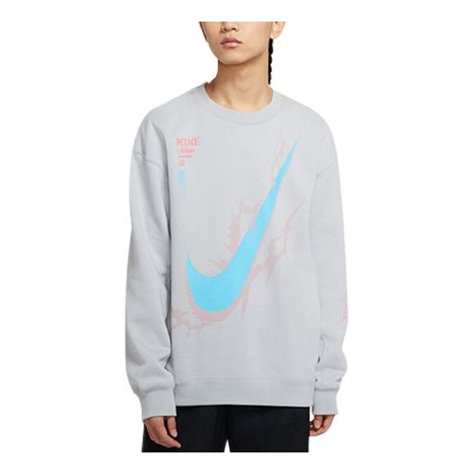 بلوفر Nike x LPL Crossover Knit Round Neck Grey DA5005-021