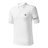 قميص بولو رياضي احترافي من FILA ATHLETICS باللون الأبيض A11M031152F-WT