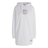 (WMNS) adidas Original ANDRE SARAIVA hooded dress 'White' HY4270