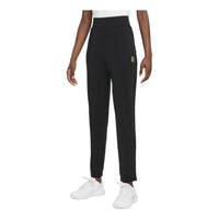 (WMNS) بنطال تنس NikeCourt Dri-FIT Knit "أسود" DA4723-010