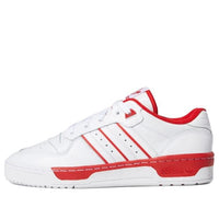 حذاء adidas Rivalry Low 'White Scarlet' EE4658