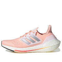 (WMNS) حذاء adidas Ultra Boost 22 المقاوم للتآكل والقابل للتنفس باللون الوردي HR1030