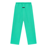 بنطلون Fear of God Essentials SS24 المريح "Mint Leaf" 130SP244322F