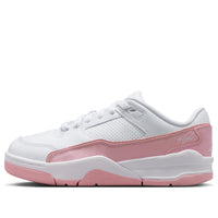 (GS) Air Jordan Flight Court 'White Medium Soft Pink' HF3333-161