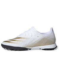 adidas X Ghosted.3 TF 'White Metallic Gold Melange' EG8199