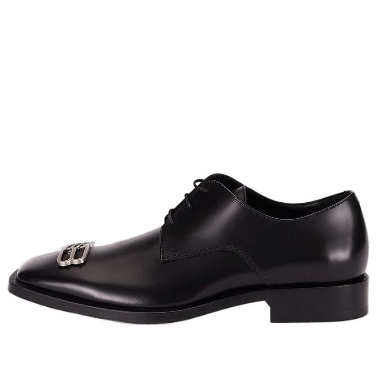 حذاء Balenciaga Rim Derby Leather "أسود" 712642WA8E11081