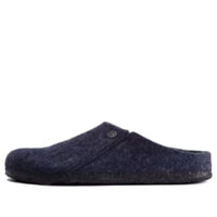 Birkenstock Zermatt Shearling Wool Felt Narrow Fit 'Dark Blue' 1017539