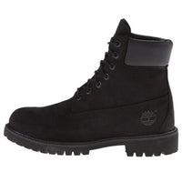 (WMNS) حذاء Timberland Premium المقاوم للماء بطول 6 بوصات "أسود نوباك" TB08658A