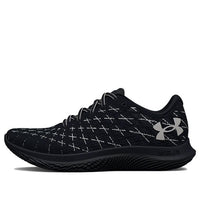 حذاء Flow Velociti Wind 2 من Under Armour باللون الأسود والرمادي النفاث 3024903-004