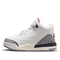 (TD) حذاء Air Jordan 3 Retro 'White Cement Reimagined' DM0968-100