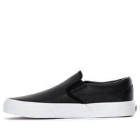حذاء Vans سهل الارتداء من الجلد المثقب "أسود" VN000XG8DJ6