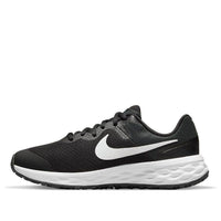 (GS) Nike Revolution 6 'أسود أبيض' DD1096-003