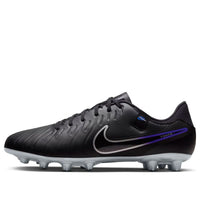 NIKE Tiempo Legend 10 Academy HG Spikes 'Black Hyper Royal Chrome' DV4339-040