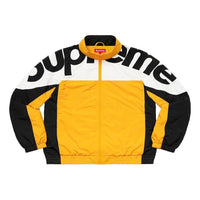 جاكيت رياضي Supreme FW19 Week 1 Shoulder Logo 'أصفر' SUP-FW19-019