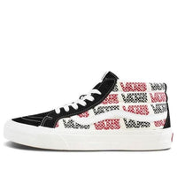 حذاء Vans SK8-Mid Reissue باللونين الأبيض والأسود VN0A391F2BQ