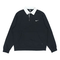 حذاء تزلج Nike SB للرجال مصنوع من الصوف المحبوك والمسامي والمطرز باللون الأسود الخريفي DM6483-010
