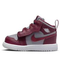 (TD) حذاء Air Jordan 1 Mid "Team Red Grey" DQ8428-615