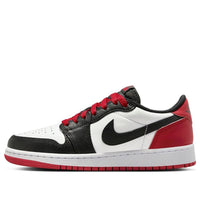 (GS) حذاء Air Jordan 1 Retro Low OG 'Black Toe 2023' CZ0858-106