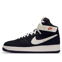 حذاء Nike Air Force 1 High Retro "Black Canvas" 832747-001