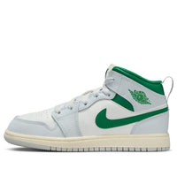 (PS) Air Jordan 1 Mid 'Summit White Pine Green' DQ8424-142