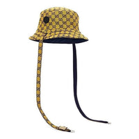 Gucci GG Reversible Bucket Hat 'Yellow Blue' 809879170