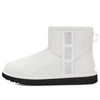 (WMNS) حذاء UGG Classic Mini Side Logo Boot 'Ultra Matte White' 1133490-UMWH