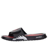 حذاء Air Jordan Hydro V Retro 'Black Silver' 555501-012