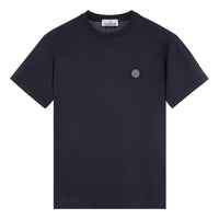 تيشيرت STONE ISLAND Patch بأكمام قصيرة "أزرق داكن" 791524113-A0020