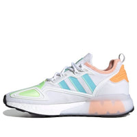 (WMNS) adidas ZX 2K Boost 'White Hazy Sky Pink' H06578