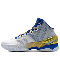 حذاء Under Armour Curry 2 NM 'White Yellow Blue' 3027361-100