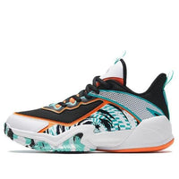 (GS) ANTA Basketball Shoes 'White Black Blue' A312331142-1