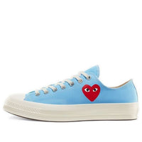 كونفيرس x COMME des GARCONS PLAY Chuck 70 Low 'Bright Blue' 168303C