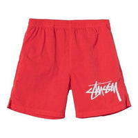 شورت مائي من Stussy x Nike باللون الأحمر CT4315-634