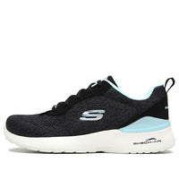 (WMNS) Skechers Skech-Air Dynamight Black/Blue 149340-BKTQ