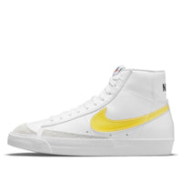 (WMNS) Nike Blazer Mid '77 Essential 'White Opti Yellow' DJ3050-101