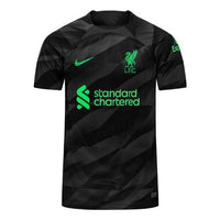 Nike Liverpool 23-24 Short Sleeve Goalkeeper Jersey 'Black' DX2691-061