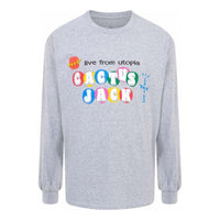 Travis Scott x McDonalds FW22 CJ Live From Utopia L/S T-shirt 'Grey' CJMD-LS131