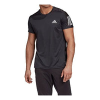 تي شيرت adidas Own the Run باللون الأسود FS9799