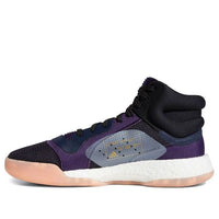 حذاء adidas Marquee Boost باللون الأسود والأرجواني G27739