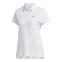(WMNS) قميص بولو رياضي أبيض من أديداس للتنس FK1388
