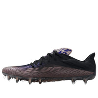 (WMNS) حذاء Under Armour Blur Smoke MC "أسود معدني ذهبي وردي" 3025123-002