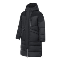 Li-Ning Winter Warm Long Down Jacket 'Black' AYMT069-1