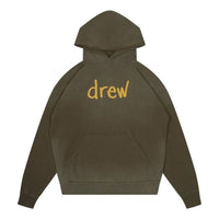 هودي Drew House Scribble كبير الحجم "أخضر زيتوني" DR-FW22-106