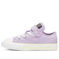 Converse Kids' Hook-and-Loop Chuck Taylor All Star Low Top Purple 766205C