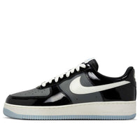 Nike Air Force 1 Low 'Black Iron Grey Patent' IB7676-001