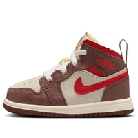 (TD) حذاء Air Jordan 1 Mid 'Bread Butter &amp; Sole' HF3197-100