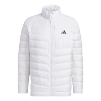 جاكيت adidas Wind.RDY الحراري المقاوم للماء بسحاب كامل "أبيض" HZ6070